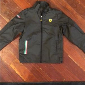 Boys Ferrari windbreaker